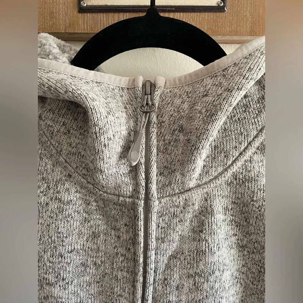L.L. Bean Heather Gray Knit Jacket